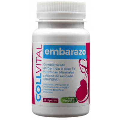 Comprar COLLVITAL EMBARAZO 30 CAPSULAS al mejor precio en NuestraFarma, tu farmacia online