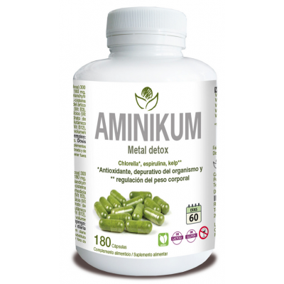 Comprar AMINIKUM 180 CAPSULAS al mejor precio en NuestraFarma, tu farmacia online