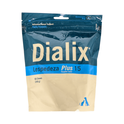 Comprar VETNOVA DIALIX LESPEDEZA PLUS 15 60 CHEWS al mejor precio en NuestraFarma, tu farmacia online