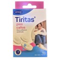 TIRITAS PIES CALLOS ADHESIVO ACOLCHADO 12 UNIDADES