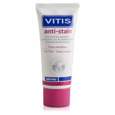 Comprar VITIS ANTIMANCHAS PASTA DENTAL 50 ML al mejor precio en NuestraFarma, tu farmacia online