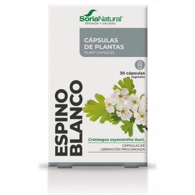 Comprar ESPINO BLANCO EXTRACTO S.XXI SORIA NATURAL 30 CAPSULAS al mejor precio en NuestraFarma, tu farmacia online
