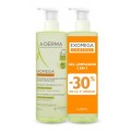 A-DERMA EXOMEGA PACK DUO GEL LAVANTE EMOLIENTE 2X500 ML