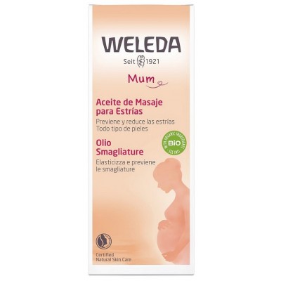 Comprar WELEDA DUPLO ACEITE DE MASAJE PARA ESTRIAS 2 X 100 ML al mejor precio en NuestraFarma, tu farmacia online