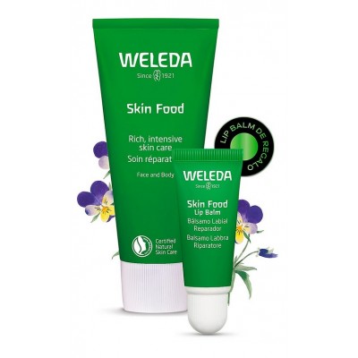 Comprar WELEDA COFRE GLOW SKIN FOOD ORIGINAL 75 ML + LIP BALM DE REGALO al mejor precio en NuestraFarma, tu farmacia online