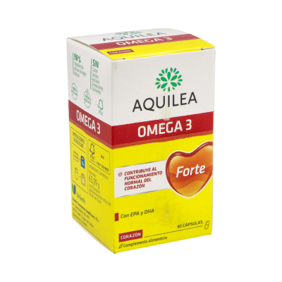 Comprar AQUILEA OMEGA-3 FORTE 90 CAPSULAS al mejor precio en NuestraFarma, tu farmacia online
