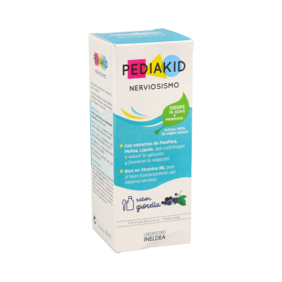 Comprar PEDIAKID NERVIOSISMO JARABE 125 ML al mejor precio en NuestraFarma, tu farmacia online