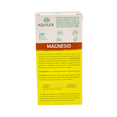 Comprar AQUILEA MAGNESIO 28 COMPRIMIDOS EFERVESCENTES al mejor precio en NuestraFarma, tu farmacia online