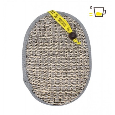Comprar BETER ESPONJA DE BAÑO DE SISAL Y LINO COFFEE O´CLOCK 1 UNIDAD al mejor precio en NuestraFarma, tu farmacia online