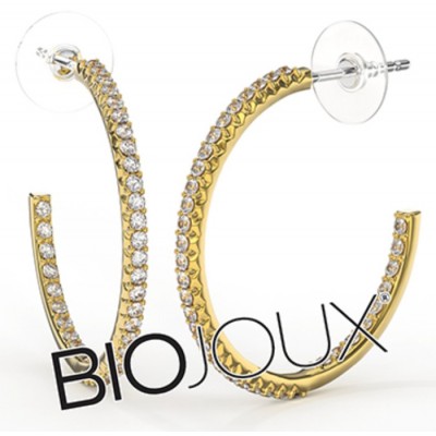 Comprar BIOJOUX PENDIENTES LIORA 25 MM BJT367 1 PAR al mejor precio en NuestraFarma, tu farmacia online
