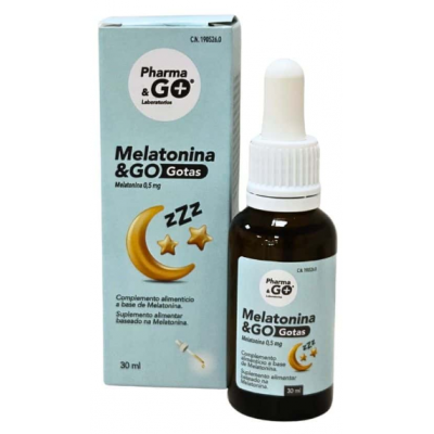 Comprar PHARMA & GO MELATONINA GOTAS 30 ML al mejor precio en NuestraFarma, tu farmacia online
