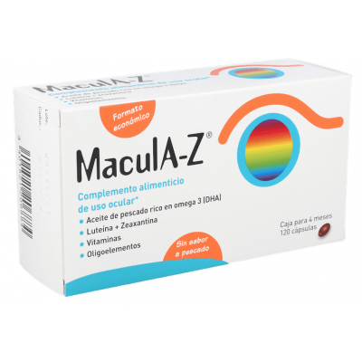 Comprar MACULA Z 120 CAPSULAS al mejor precio en NuestraFarma, tu farmacia online