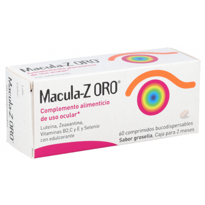 Comprar MACULA Z ORO 60 COMPRIMIDOS BUCODISPERSABLES al mejor precio en NuestraFarma, tu farmacia online