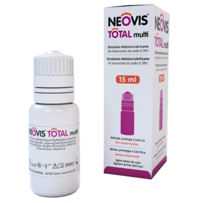 Comprar NEOVIS TOTAL MULTI EMULSION LUBRICANTE OCULAR 15 ML al mejor precio en NuestraFarma, tu farmacia online