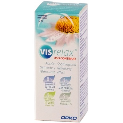 Comprar OPKO VISRELAX GOTAS OCULARES USO CONTINUO 10 ML al mejor precio en NuestraFarma, tu farmacia online