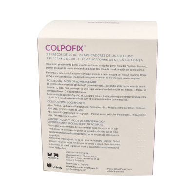 Comprar COLPOFIX GEL VAGINAL EN SPRAY 2 FRASCOS 20 ML + 20 APLICADORES al mejor precio en NuestraFarma, tu farmacia online