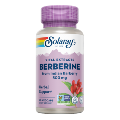 Comprar SOLARAY SUPER BERBERINA 500 MG 60 CAPSULAS VEGETALES al mejor precio en NuestraFarma, tu farmacia online
