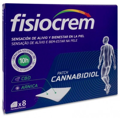Comprar FISIOCREM PATCH CANNABIDIOL 8 PARCHES al mejor precio en NuestraFarma, tu farmacia online