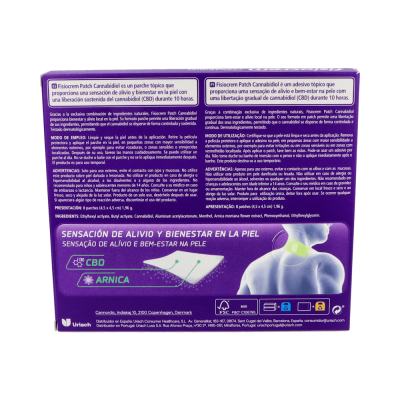 Comprar FISIOCREM PATCH CANNABIDIOL 8 PARCHES al mejor precio en NuestraFarma, tu farmacia online