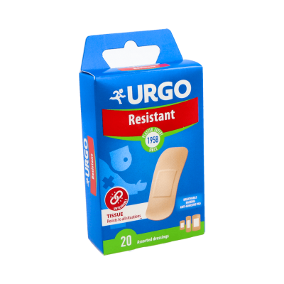 Comprar URGO RESISTANT 20 APOSITOS VARIADOS al mejor precio en NuestraFarma, tu farmacia online