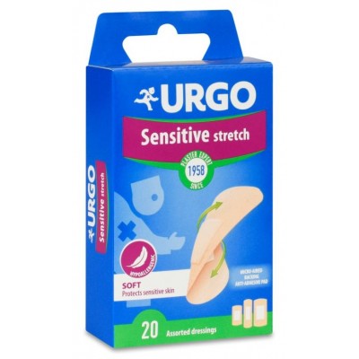 Comprar URGO SENSITIVE STRETCH 20 APOSITOS VARIADOS al mejor precio en NuestraFarma, tu farmacia online
