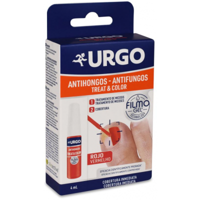 Comprar URGO ANTIHONGOS TREAT & COLOR FILMOGEL ROJO 4 ML al mejor precio en NuestraFarma, tu farmacia online