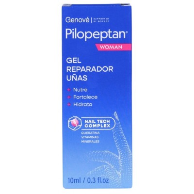 Comprar PILOPEPTAN WOMAN GEL REPARADOR DE UÑAS 10 ML al mejor precio en NuestraFarma, tu farmacia online