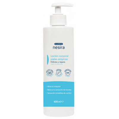 Comprar ACOFARMA NESIRA LOCION CORPORAL PIELES ATOPICAS 400 ML al mejor precio en NuestraFarma, tu farmacia online