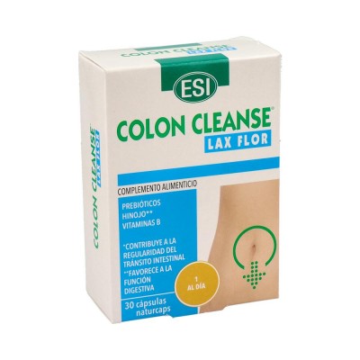 Comprar ESI COLON CLEANSE LAX FLOR 30 CAPSULAS al mejor precio en NuestraFarma, tu farmacia online