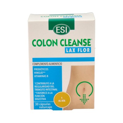 Comprar ESI COLON CLEANSE LAX FLOR 30 CAPSULAS al mejor precio en NuestraFarma, tu farmacia online