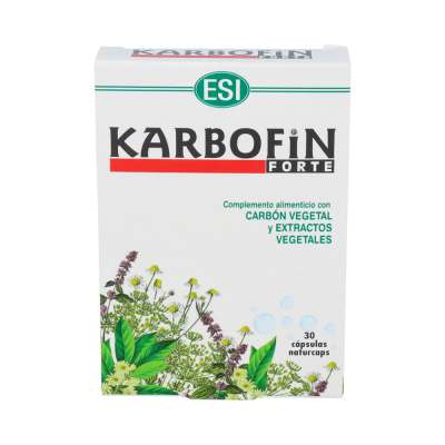 Comprar ESI KARBOFIN FORTE 30 CAPSULAS al mejor precio en NuestraFarma, tu farmacia online