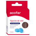ACOFAR TAPONES DE OIDO SILICONA MOLDEABLE 6 UNIDADES