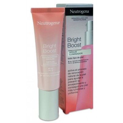 Comprar NEUTROGENA BRIGHT BOOST SERUM ILUMINADOR 30 ML al mejor precio en NuestraFarma, tu farmacia online
