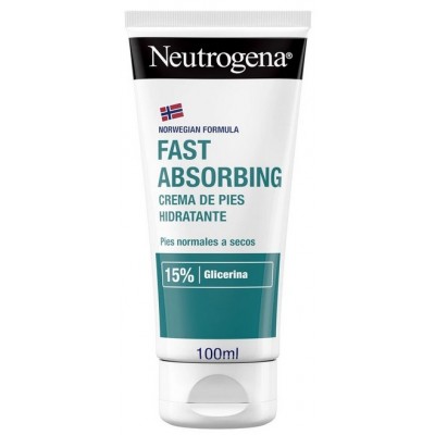 Comprar NEUTROGENA CREMA DE PIES ABSORCION INMEDIATA 100 ML al mejor precio en NuestraFarma, tu farmacia online