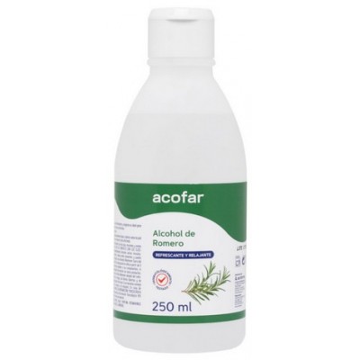 Comprar ALCOHOL DE ROMERO ACOFAR 250 ML al mejor precio en NuestraFarma, tu farmacia online