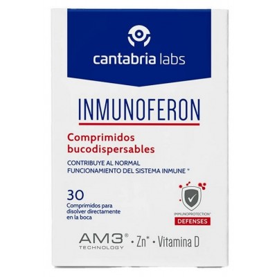 Comprar INMUNOFERON 30 COMPRIMIDOS BUCODISPERSABLES al mejor precio en NuestraFarma, tu farmacia online