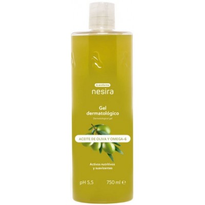 Comprar ACOFARMA NESIRA GEL DERMATOLOGICO DE ACEITE DE OLIVA Y OMEGA-6 750 ML al mejor precio en NuestraFarma, tu farmacia online