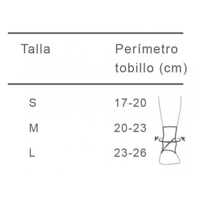 Comprar TOBILLERA ELASTICA PRIM AQTIVO SKIN+ALMOHADILLAS MALEOLARES DE SILICONA+VENDAJE EN 8 P706BG T-M al mejor precio en NuestraFarma, tu farmacia online