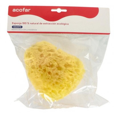 Comprar ACOFAR ESPONJA NATURAL GIGANTE al mejor precio en NuestraFarma, tu farmacia online