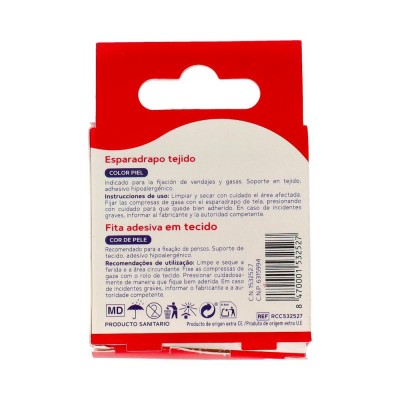 Comprar ACOFAR ESPARADRAPO TEJIDO 5 X 1.25 CM COLOR PIEL al mejor precio en NuestraFarma, tu farmacia online