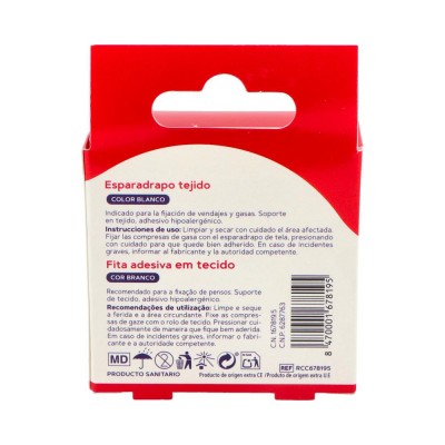 Comprar ACOFAR ESPARADRAPO TEJIDO BLANCO 5 X 2.5 CM al mejor precio en NuestraFarma, tu farmacia online