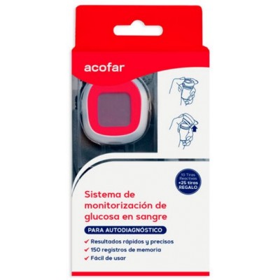 Comprar ACOFAR SISTEMA DE MONITORIZACION DE GLUCOSA EN SANGRE al mejor precio en NuestraFarma, tu farmacia online