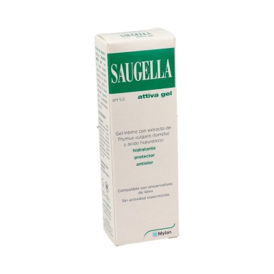 Comprar SAUGELLA ATTIVA GEL LUBRICANTE TUBO 30 ML al mejor precio en NuestraFarma, tu farmacia online