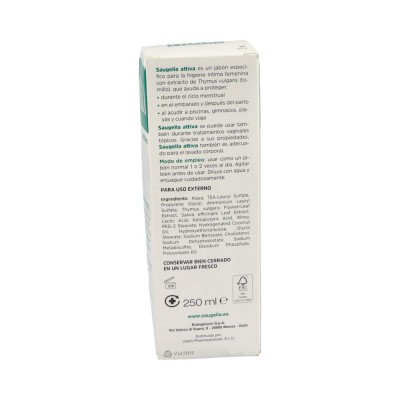Comprar SAUGELLA ATTIVA 250 ML al mejor precio en NuestraFarma, tu farmacia online