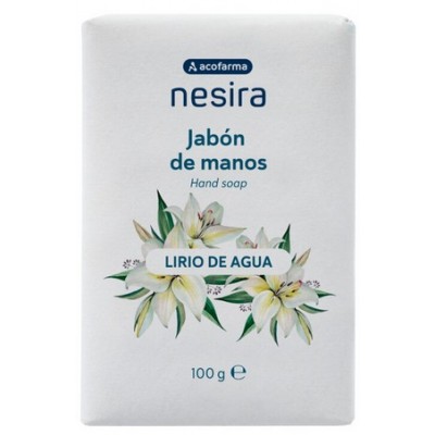 Comprar ACOFARMA NESIRA JABON DE MANOS LIRIO DE AGUA PASTILLA 100 G al mejor precio en NuestraFarma, tu farmacia online