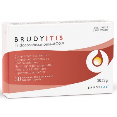 Comprar BRUDY ITIS 30 CAPSULAS al mejor precio en NuestraFarma, tu farmacia online