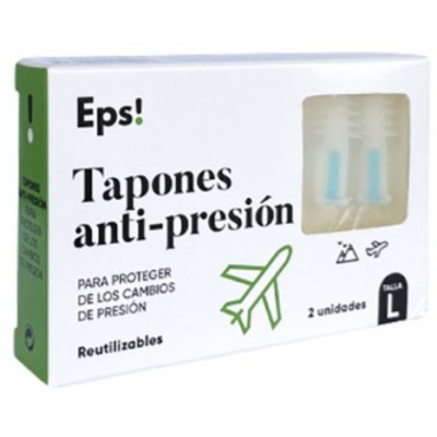 Comprar EPS! TAPONES ANTI-PRESION TALLA L 2 UNIDADES al mejor precio en NuestraFarma, tu farmacia online