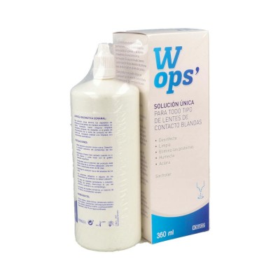 Comprar WOPS' SOLUCION UNICA LENTES DE CONTACTO BLANDAS 2 X 360 ML al mejor precio en NuestraFarma, tu farmacia online