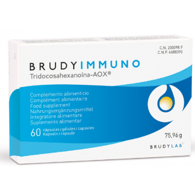 Comprar BRUDY IMMUNO 60 CAPSULAS al mejor precio en NuestraFarma, tu farmacia online