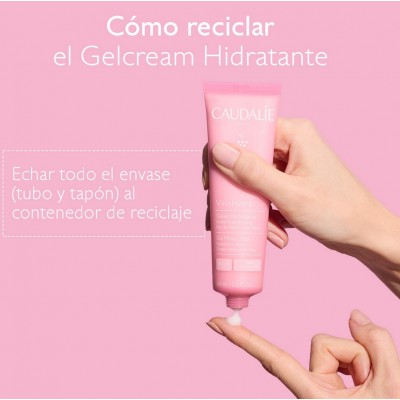 Comprar CAUDALIE VINOHYDRA GELCREAM HIDRATANTE ÁCIDO HIALURÓNICO + ALOE VERA 60 ML al mejor precio en NuestraFarma, tu farmacia online